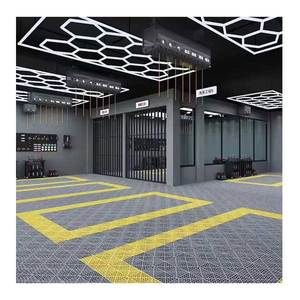 Special Station LED <b>Light</b> for Car Wash Room Traditional Style Honeycomb Daylight Ceiling for Car Beauty Machine Repair <b>Workshop</b> - Product Image 1