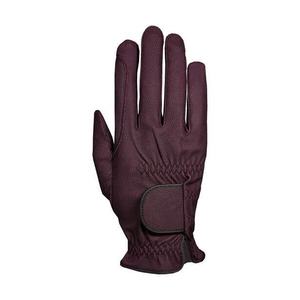 Gants d'équitation en cuir synthétique antidérapants avec logo personnalisé, vente en gros - Product Image 5