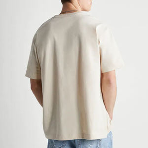 เสื้อยืดผู้ชายผ้าฝ้ายแท้ 100% ขายส่ง ยอดนิยม ปี 2026 เสื้อยืดคุณภาพสูงสำหรับผู้ชาย รับสกรีนโลโก้ - Product Image 4