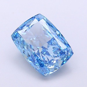 Diamant CVD modifié de qualité supérieure, 2,03 carats, bleu vif fantaisie, VS1, taille excellente, diamant cultivé en laboratoire, certifié IGI, vente en gros - Product Image 1
