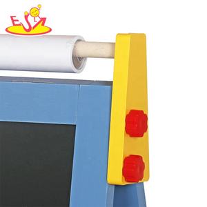 热销双面木制儿童艺术画架-多合一可调式绘图板，带纸卷和存储W12B275 - Product Image 4