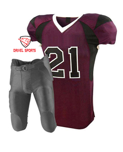 เสื้อเจอร์ซีย์ซ้อมฟุตบอลสำหรับผู้ใหญ่เยาวชนและเด็กเสื้ออเมริกันฟุตบอลออกแบบโลโก้ได้ตามต้องการ - Product Image 1