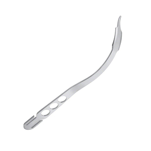 HOHMANN Elevador de Hueso Ortopédico con Punta Curva y Corte Recto, 3.9 mm de Ancho, 24 mm de Mandíbula, Instrumento de Acero Inoxidable para Cirugía Ósea, Venta al por Mayor - Product Image 1