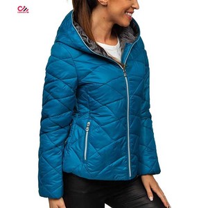 Chaquetas Acolchadas de Invierno, Chaquetas Acolchadas para Mujer Más Vendidas, Chaquetas de Burbuja a la Moda, Relleno de Poliéster Personalizable de Alta Calidad - Product Image 4