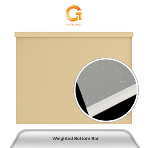 Persianas Enrollables Básicas Color Crema GB10113 168x183cm, Superventas en Malasia, para Hogar y Oficina, B2B, OEM, Mejor Proveedor, Calidad Confiable - Product Image 4