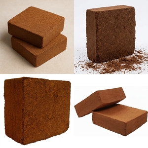 Buffered Cocopeat Sieved 6mm Sterile Impurities 2% Max 30x30x12 cm Block Hydroponics Planting Low EC Double Washed Eco-Friendly - Product Image 2