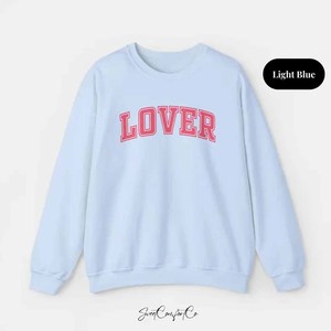 Lover Custom Streetwear <b>Mock</b> <b>Neck</b> Sweatshirt Women Men Ladies Unisex Chenille Letter College University Apparel - Product Image 1