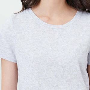 Camiseta Ligera de Primera Calidad para Mujer, Diseño de Logotipo Personalizado, Gran Venta, Precio Razonable, Verano, Ecológica, Transpirable - Product Image 3