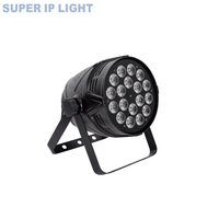 Projecteur LED RGBW 200W IP20 en aluminium moulé sous pression, contrôle DMX512, 6000 lumens, dimmable, durée de vie de 50 000 heures, éclairage de scène et de club