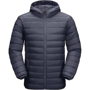 Top Quality Streetwear Outerwear Soft Shell <b>Jacket</b> Custom Logo Windbreaker Plus Size Padded Quilted <b>Jackets</b> With Hood For Unisex - Product Image 3