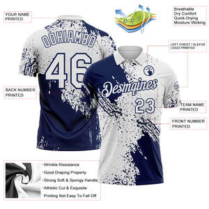 Camiseta Deportiva Polo Moderna Personalizada, Ropa Deportiva de Equipo, Diseño Sublimado, Fabricante Mayorista OEM - Product Image 3