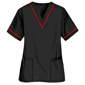 Blouses médicales en toile respirantes unisexe avec poches pour professionnels de la santé, hôpitaux et cliniques dentaires - Product Image 4