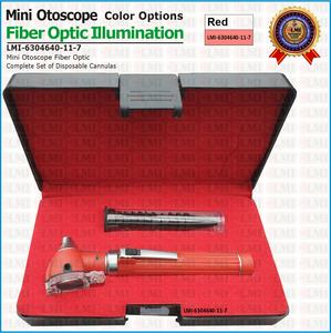 Nuevo Otoscopio de Diseño con Fibra Óptica Roja, Dispositivo de Inspección de Oídos, Kit Portátil de Otoscopio con Fibra Óptica Roja para Médicos - Product Image 5