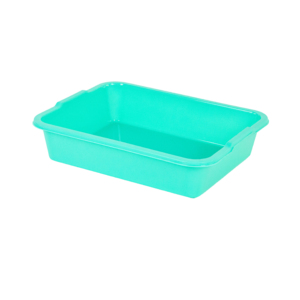 Plateau rectangulaire empilable en plastique souple pour servir des coupes de gelée de noix de coco et organiser les aliments dans la cuisine et la maison - Product Image 5
