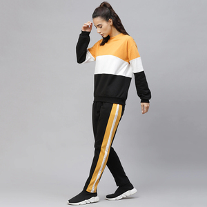 Ensemble de survêtement en polaire pour femme, hiver, couleur unie, haut à capuche à manches longues, pantalon de survêtement assorti, vêtements de sport décontractés, course à pied, gym, sportswear - Product Image 2