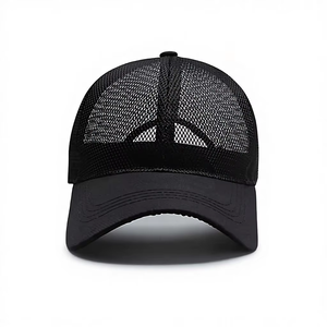 หมวกแก๊ปตาข่ายสีดำแบบยูนิเซ็กส์ สไตล์ฮิปฮอป ระบายอากาศได้ดี เหมาะสำหรับฤดูร้อนและกิจกรรมกลางแจ้ง โดย TANAZAINRA - Product Image 1