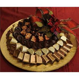 <b>Heart</b> Shaped <b>Chocolate</b> Box Serving Tray | Luxury Valentines Day Gift Tray | Decorative Dessert Display For Party & Wedding Trays - Product Image 6