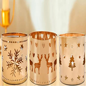 Metal <b>Snowflake</b> Tealight Candle Holder Metal Votive Holder Set Christmas <b>decoration</b> & Gifting Candle Votive Holder - Product Image 2