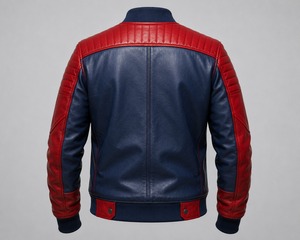 Veste en cuir pour homme 100% cuir naturel de qualité supérieure, anti-rides, confortable, respirante, à prix avantageux - Product Image 3