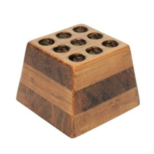 Wooden Pen Holder with Compartments for <b>Office</b> <b>Desk</b> Organization Modern Wooden Pencil Holder for Workspace <b>Desk</b> Storage and Deco - Product Image 4