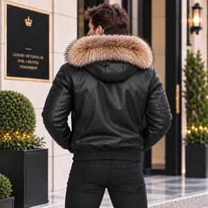 Chaqueta de Cuero para Hombre, Moda |   Chaqueta de Cuero para Hombre, Moda |   Chaqueta de Cuero para Hombre a la Moda |   Chaqueta de cuero para hombre |   Chaqueta de Cuero para Hombre - Product Image 4