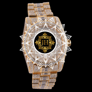 Reloj de Cuarzo con Diamantes Moissanite de Calidad de Exportación, Reloj de Pulsera de Estilo Joyería para Mujer, Regalo de Lujo Disponible al Mejor Precio - Product Image 4