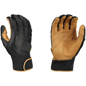 Guantes de Bateo de Béisbol de Alta Gama con Agarre Texturizado para Jugadores Profesionales, Guantes de Bateo de Cuero Acolchado Premium con Reducción de Picaduras - Product Image 2