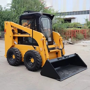 Cargadora multifuncional con dirección deslizante diseñada para trabajos agrícolas, paisajismo y proyectos de construcción de alta resistencia. - Product Image 6