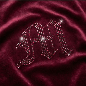 Camiseta Casual de Moda Urbana Hip Hop con Pedrería y Terciopelo Estilo Gótico Europeo MALUZA INDUSTRIES - Product Image 5