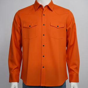 Camisa de Vestir para Hombre Antiarrugas con Elasticidad en Cuatro Direcciones, Transpirable y de Alto Rendimiento para Oficina - Product Image 1