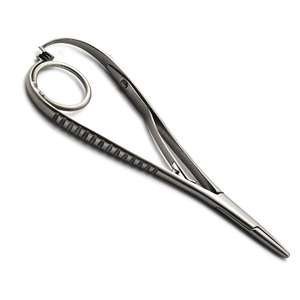 Meilleur Prix Porte-aiguille Mathieu en acier inoxydable allemand avec anneau de maintien 14 cm Instruments de chirurgie générale ISO Manuel SurgiRight - Product Image 2