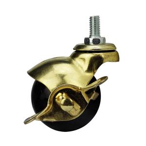 WBD Custo-Efetivo 1 Polegada Rodízios Bola De 2 Polegadas Rígida Giratória Latão Rodas De Bola - Product Image 4