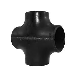 1 pouce SS304 acier inoxydable Sch 40 croix usage industriel PVC tuyau té modèle boîte HDPE matériel NPT filetage JIS BSPT normes - Product Image 4