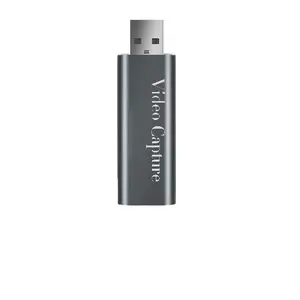 การ์ดจับภาพวิดีโอ USB,กล่องบันทึกจับภาพวิดีโอ HD การ์ดจับภาพวิดีโอ Ms2109 P 60HZ รองรับชิป1080