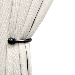 Modernos sujetadores metálicos para cortinas - Product Image 4