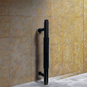 Matte Black Aluminum Cabinet Handles – Modern Drawer <b>Pulls</b> <b>for</b> Kitchen, Hotel & Apartment Furniture, Durable & Corrosion-Resista - Product Image 1
