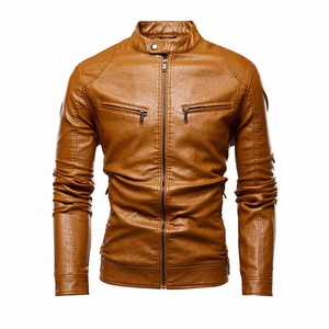 Fournisseur direct d'usine, vestes en cuir chaudes de haute qualité pour hommes, sur mesure pour la saison hivernale, à prix raisonnable pour les hommes - Product Image 2