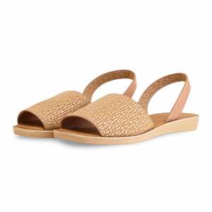 Sandales décontractées beiges pour dames - Product Image 3