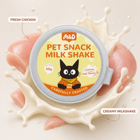 Nourriture humide pour chats Maidou au poulet et aux légumes, friandises pour chats riches en protéines, sans colorants artificiels, OEM ODM, étiquette privée, vente en gros