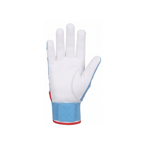 Gants de frappe de baseball en cuir numérique avec paume en cuir, sangle de poignet réglable, gants de softball, logo personnalisé, OEM, ODM, sur mesure - Product Image 2