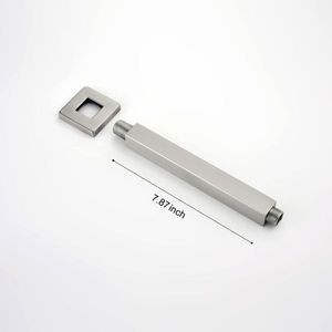 Braccio per soffione doccia a pioggia con filettature coniche NPT da 1/2, braccio di estensione per doccia a soffitto, accessorio per box doccia - Product Image 5
