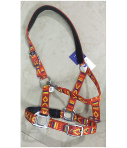 อุปกรณ์ขี่ม้าคุณภาพดี สายรัดคอแบบปรับได้ ทำจากไนลอนทออย่างดี นุ่มสบาย และปรับแต่งได้ - Product Image 1