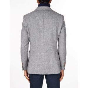 Plus Size Custom All Season Women's Velour Woven Solid Single Button Breathable Viscose/Polyester <b>Blazer</b> Trendy Long Sleeve - Product Image 5