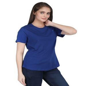 Femmes col en O tenues d'été pour femmes col rond haut régulier femme graphique personnalisé coton t-shirts t-shirts femmes T-shirt - Product Image 1