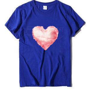 Camiseta Rosa de Poliéster Sólido con Logotipo de Encaje, Cuello Redondo, Manga Corta, para Mujer, Talla Grande, Ropa para Parejas - Product Image 5