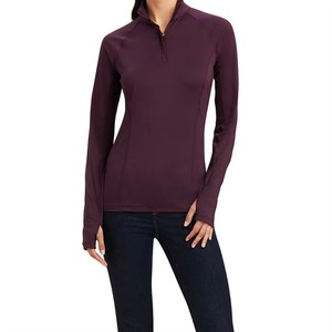 Chemise d'équitation pour femmes personnalisée OEM, imprimée, de haute qualité, manches longues, 100% polyester - Product Image 6