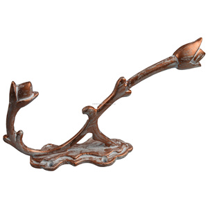 Crochets muraux dorés à la mode avec finition peinte, Design mural, décoration de la maison, porte-clés, prix bas - Product Image 3