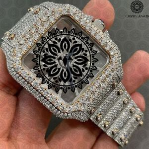 Reloj Mecánico de Lujo para Hombre Charm_Jewells, 45 mm, Caja Redonda de Acero Inoxidable, Correa de Goma, Esfera de Cristal de Zafiro - Product Image 1