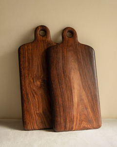 Tablas de cortar de madera de acacia en stock en almacén de EE. UU., bloques de corte sólidos en bruto para grabado láser al por mayor - Product Image 2