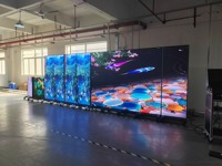 Panneau LED d'intérieur SCXK SMD 4K P3.91, écran à pixels 64*64 points, fonction SDK, garantie 5 ans, installation fixe permanente pour la publicité